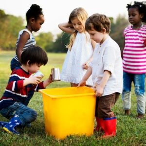 Plano de Aula Educação – Infantil (Pré-escola) Espaço, tempo, quantidades, relações e transformações: Observando a água em contato com diferentes materiais.